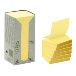 KARTECZKI SAMOPRZYLEPNE 76X76MM 3M POST-IT® R330-1T ŻÓŁTE 16X100 KART