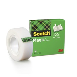 TAŚMA BIUROWA 19MMX33M 3M SCOTCH® MAGIC™ 810 MATOWA