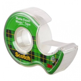 TAŚMA BIUROWA Z DYSPENSEREM 19MMX7.5M 3M SCOTCH® MAGIC™ 890 8-1975 MATOWA