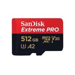 SANDISK KARTA EXTREME PRO MICROSDXC 512GB 200/140 MB/S A2 V30 U3