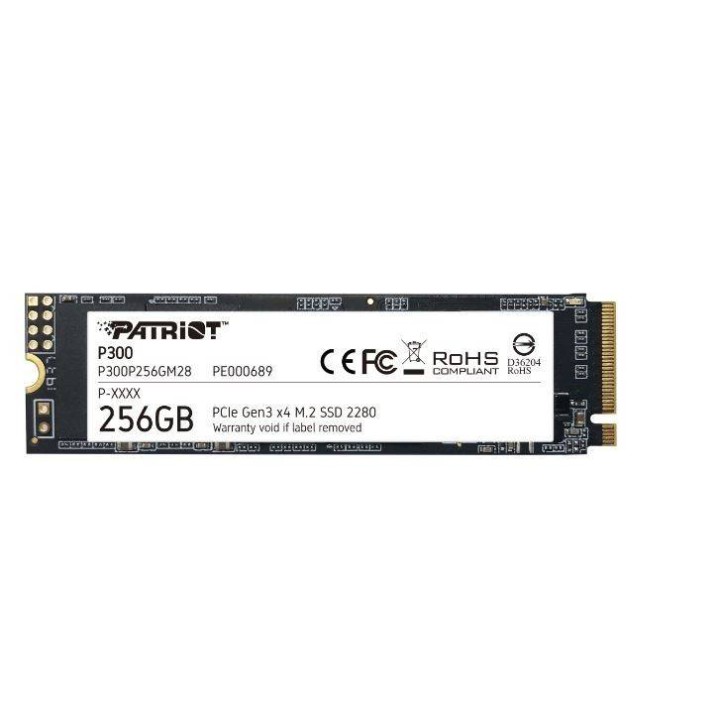 PATRIOT DYSK SSD P300 256GB M.2 PCIE GEN 3 X4 1700/1100