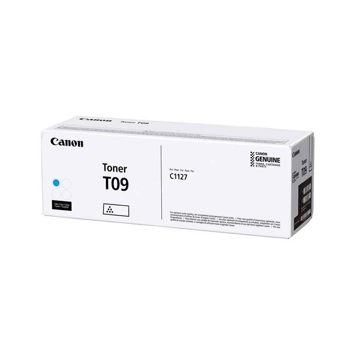 CANON ORYGINALNY TONER T09, CYAN, 5900S, 3019C006, CANON I-SENSYS X C1127I, I-SENSYS X C1127P SERIES, O