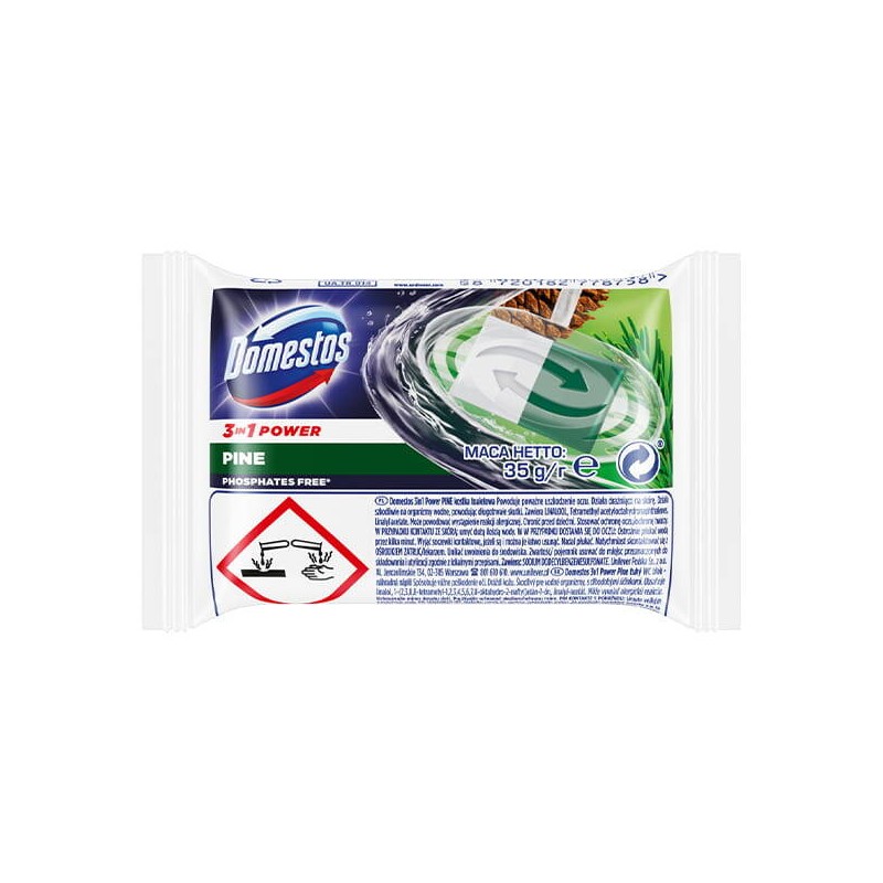 ZAWIESZKA WC ZAPAS DOMESTOS PINE 35G