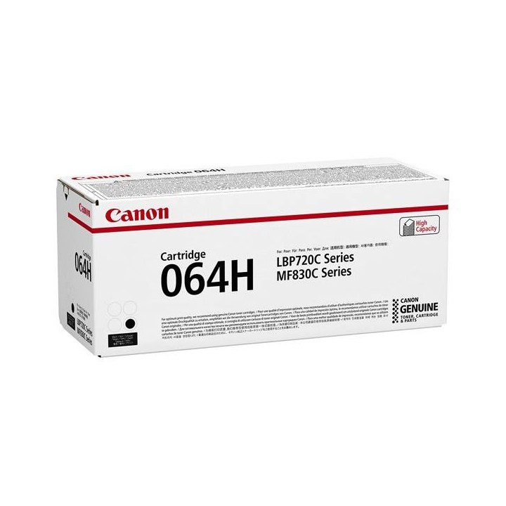 CANON ORYGINALNY TONER 064 H BK, BLACK, 13400S, 4938C001, HIGH CAPACITY, CANON I-SENSYS MF832CDW, O