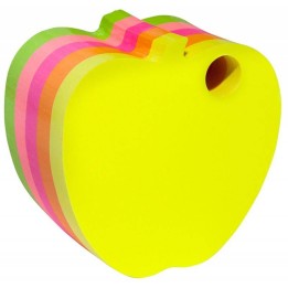 KARTECZKI SAMOPRZYLEPNE JABŁKO DONAU NEON*5 400KART