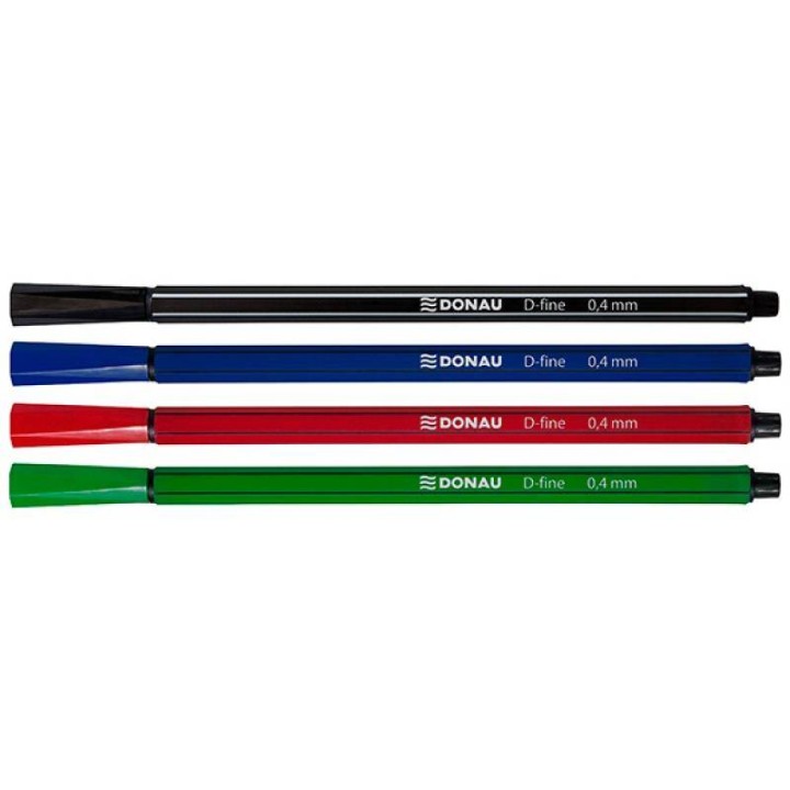 CIENKOPIS DONAU D-FINE MIX*4 0.4MM 4SZT