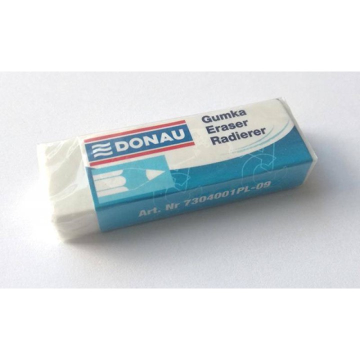 GUMKA DO ŚCIERANIA DONAU BIAŁA 62X21X11MM 2SZT