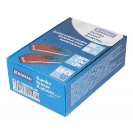 GUMKA DO ŚCIERANIA DONAU NIEBIESKO-CZERWONA 40X14X8MM