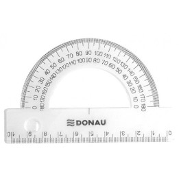 KĄTOMIERZ 180° DONAU 10CM PRZEZROCZYSTY