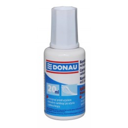 KOREKTOR W PŁYNIE 20ML DONAU Z PĘDZELKIEM