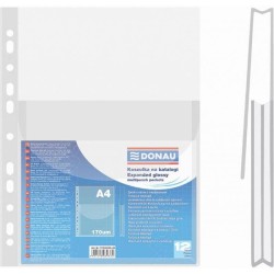 KOSZULKI KRYSTALICZNE A4 DONAU NA KATALOGI PP 170MIC