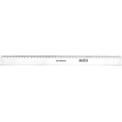 LINIJKA PLASTIKOWA 40CM DONAU PRZEZROCZYSTA