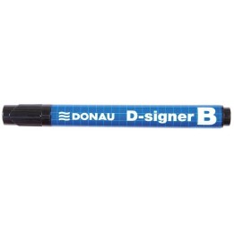 MARKER SUCHOŚCIERALNY DONAU D-SIGNER B CZARNY OKRĄGŁY 2-4MM