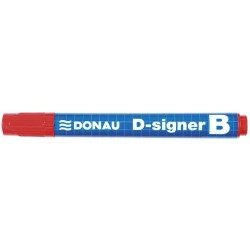 MARKER SUCHOŚCIERALNY DONAU D-SIGNER B CZERWONY OKRĄGŁY 2-4MM