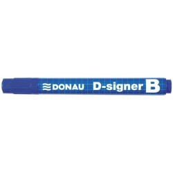 MARKER SUCHOŚCIERALNY DONAU D-SIGNER B NIEBIESKI OKRĄGŁY 2-4MM
