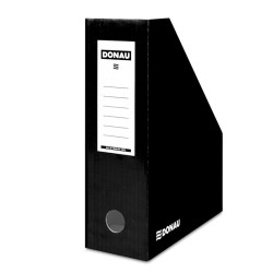 POJEMNIK NA CZASOPISMA A4/100MM DONAU CZARNY KARTON