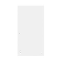 PRZEKŁADKI 1/3 A4 DONAU BIAŁE KARTON 190G/M² 100SZT