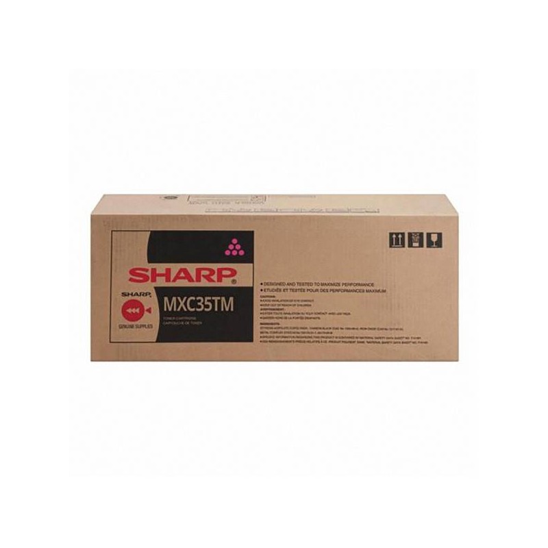 SHARP ORYGINALNY TONER MX-C35TM, MAGENTA, 6000S, SHARP MX-C357F, MX-C407P, O