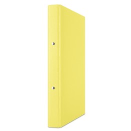SEGREGATOR A4 PP DONAU RINGOWY 2R/20MM ŻÓŁTY