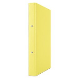 SEGREGATOR A4 PP DONAU RINGOWY 2R/20MM ŻÓŁTY