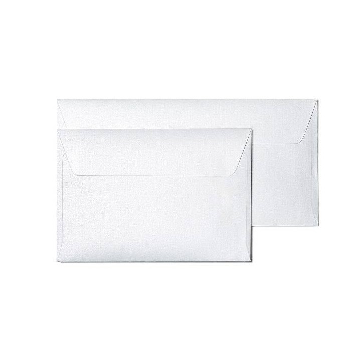 KOPERTA DL OZDOBNA ARGO MILLENIUM 280116 DIAMENTOWA BIAŁA 120G 10SZT