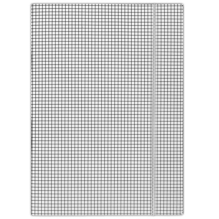 TECZKA Z GUMKĄ A4 DONAU BIAŁA W KRATĘ KARTON 400 G/M²