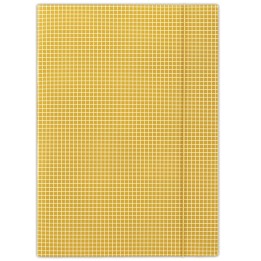 TECZKA Z GUMKĄ A4 DONAU POMARAŃCZOWA W KRATĘ KARTON 400 G/M²