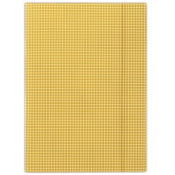 TECZKA Z GUMKĄ A4 DONAU POMARAŃCZOWA W KRATĘ KARTON 400 G/M²