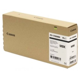 CANON ORYGINALNY INK / TUSZ PFI1700MBK, MATTE BLACK, 700ML, 0774C001, CANON IMAGEPROGRAF PRO-2000, 4000, 4000S, 6000, 6000S