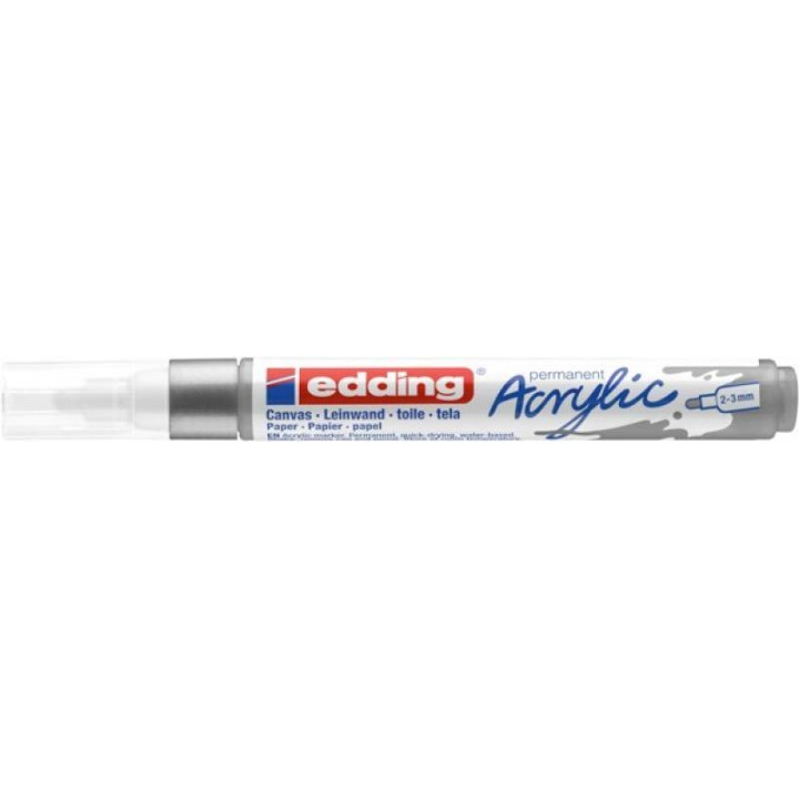 MARKER AKRYLOWY EDDING 5100 MATOWE SREBRO 2-3 MM