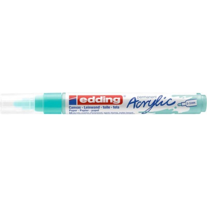 MARKER AKRYLOWY EDDING 5100 MATOWY GŁĘBOKI TURKUS 2-3 MM