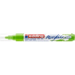 MARKER AKRYLOWY EDDING 5100 MATOWY ŻÓŁTOZIELONY 2-3 MM