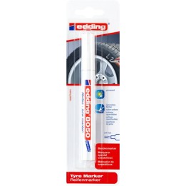 MARKER DO OPON BLISTER EDDING 8050 BIAŁY 2-4 MM