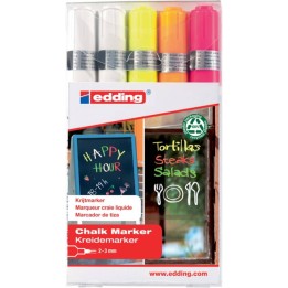MARKERY KREDOWE EDDING 4095 MIX KOLORÓW 2-3MM 5SZT