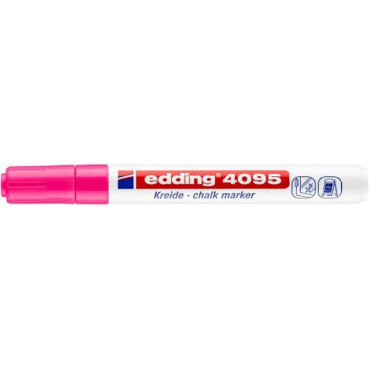 MARKER KREDOWY EDDING 4095 RÓŻOWY NEONOWY 2-3MM