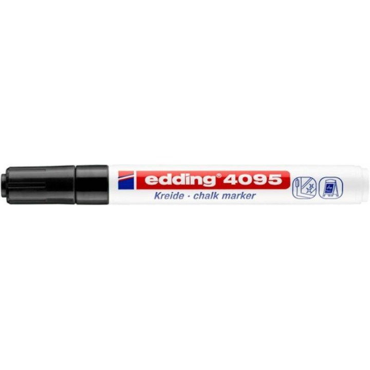 MARKER KREDOWY EDDING 4095 CZARNY 2-3MM