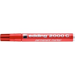 MARKER PERMANENTNY EDDING 2000 C CZERWONY 1.5-3 MM