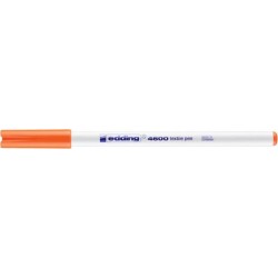 PISAK TEKSTYLNY EDDING 4600 POMARAŃCZOWY NEONOWY 1 MM