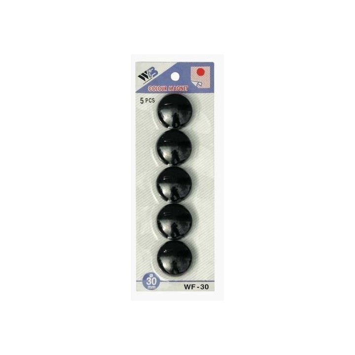 MAGNESY 30MM ARGO WF 607081 CZARNY 5SZT