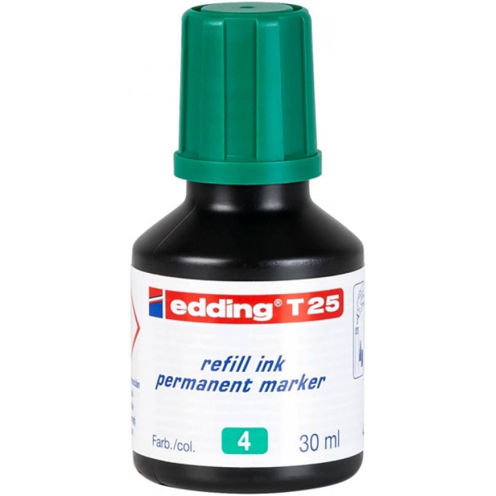 TUSZ DO MARKERÓW PERMANENTNY EDDING T25 ZIELONY 30ML