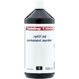 TUSZ DO MARKERÓW PERMANENTNY EDDING T 1000 CZARNY 1000ML