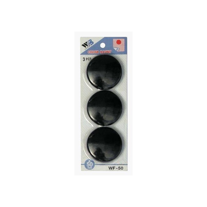 MAGNESY 50MM ARGO WF 607101 CZARNY 3SZT