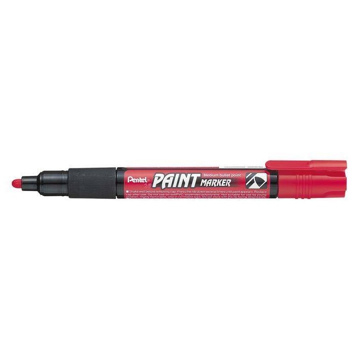 MARKER OLEJOWY PENTEL MMP20-B CZERWONY OKRĄGŁA