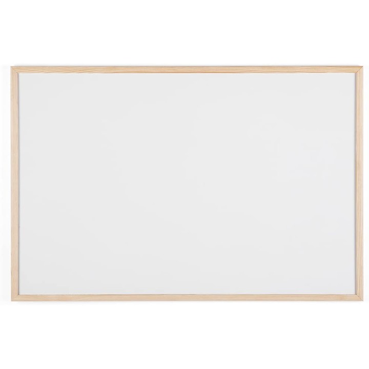 TABLICA SUCHOŚCIERALNA MAGNETYCZNA 90X120CM MATBOARDS 5204 RAMA DREWNIANA