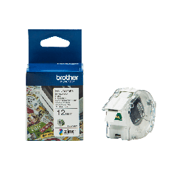 BROTHER TAŚMA PAPIEROWA 12MM X 5M, BIAŁA, CZ1002, DO DRUKARKI VC-500W