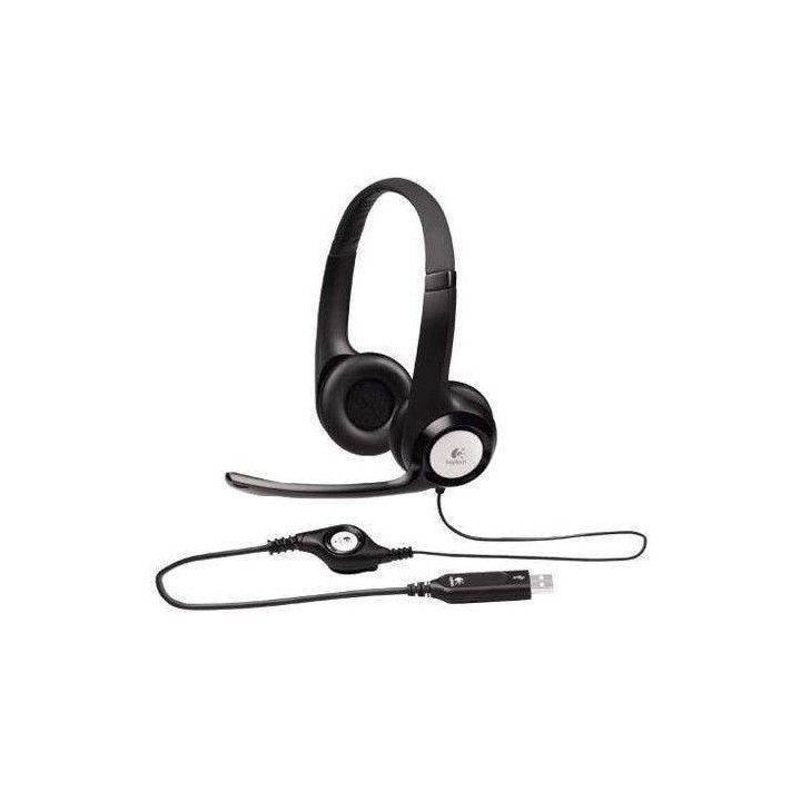 SŁUCHAWKI HEADSET PRZEWODOWE LOGITECH H390 981-000406