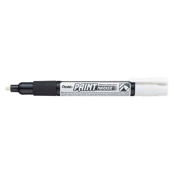 MARKER OLEJOWY PENTEL MMP20-W BIAŁY OKRĄGŁA