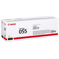 TONER ORYGINALNY CANON CRG055Y 3013C002 YELLOW 2100 STRON