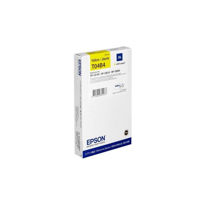 TUSZ ORYGINALNY EPSON T04B44 C13T04B440 YELLOW 4600 STRON