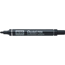 MARKER PERMANENTNY PENTEL N50-A CZARNY OKRĄGŁA 4.3MM